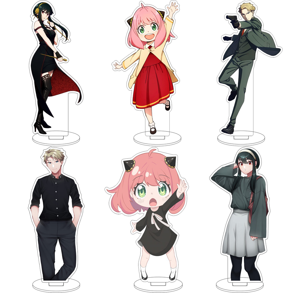 Anime Character Merchandise - تماثيل أكريليك أنمي SPY×FAMILY بطول 16