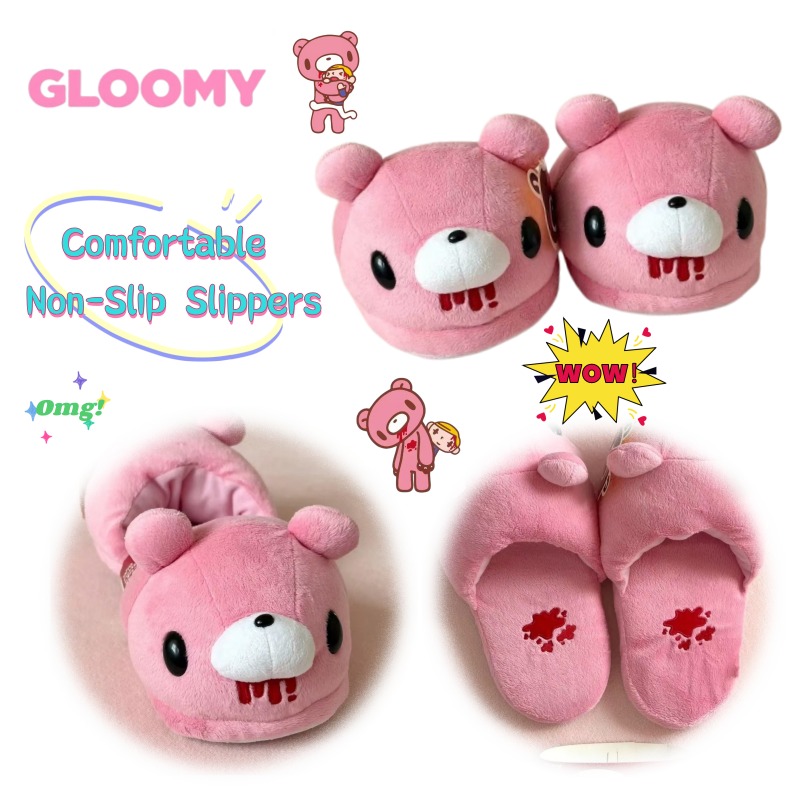 Anime Merchandise Japan - شباشب قطنية دافئة للبنات بتصميم كرتوني