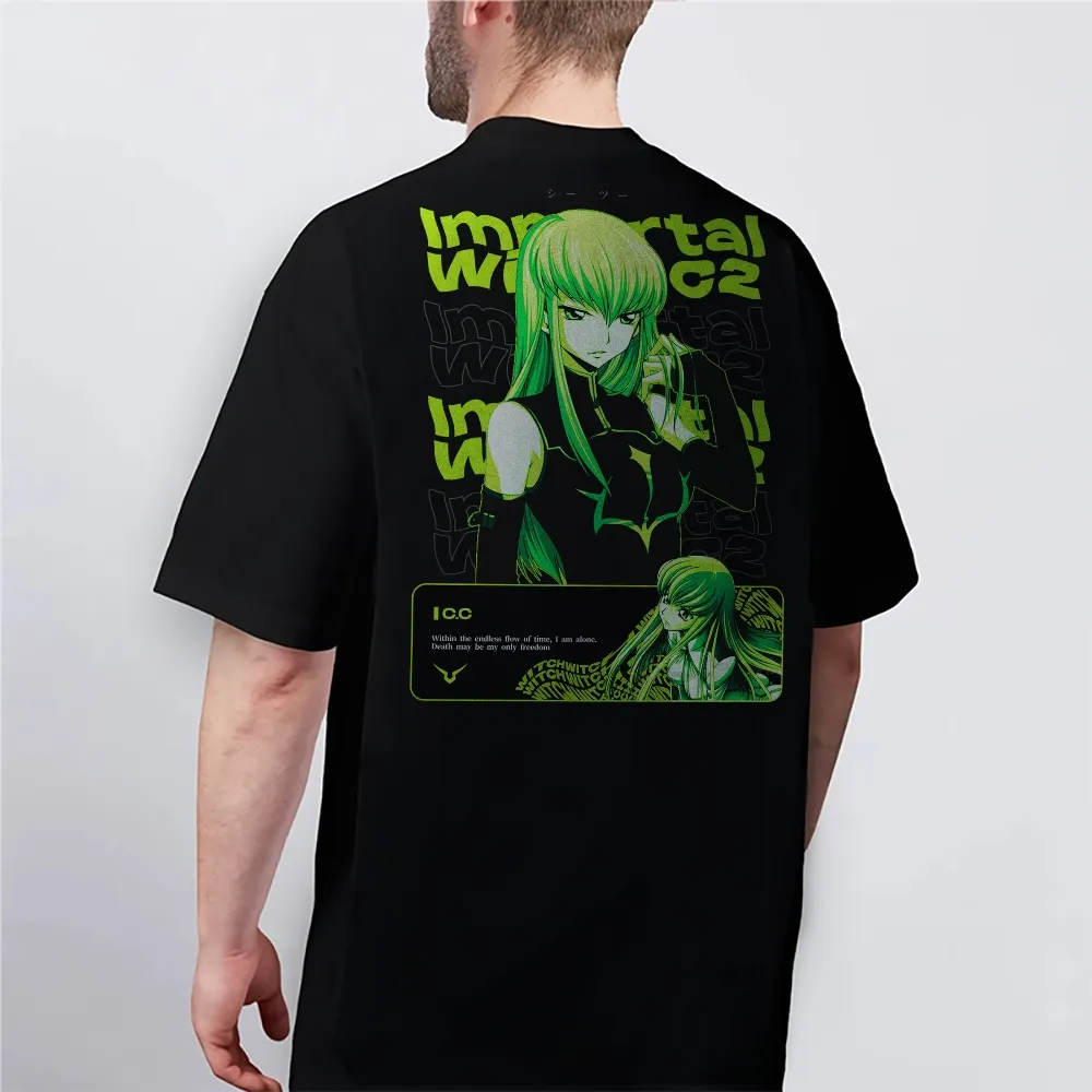 تي شيرت كود جياس الجديد C.C. ش - مراجعة Anime Merchandise Shop وسعره