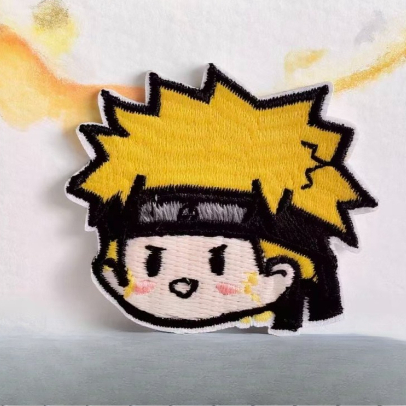 رقعة قماش مطرزة بتصميم كرتوني  - مراجعة Anime Merchandise Naruto وسعره