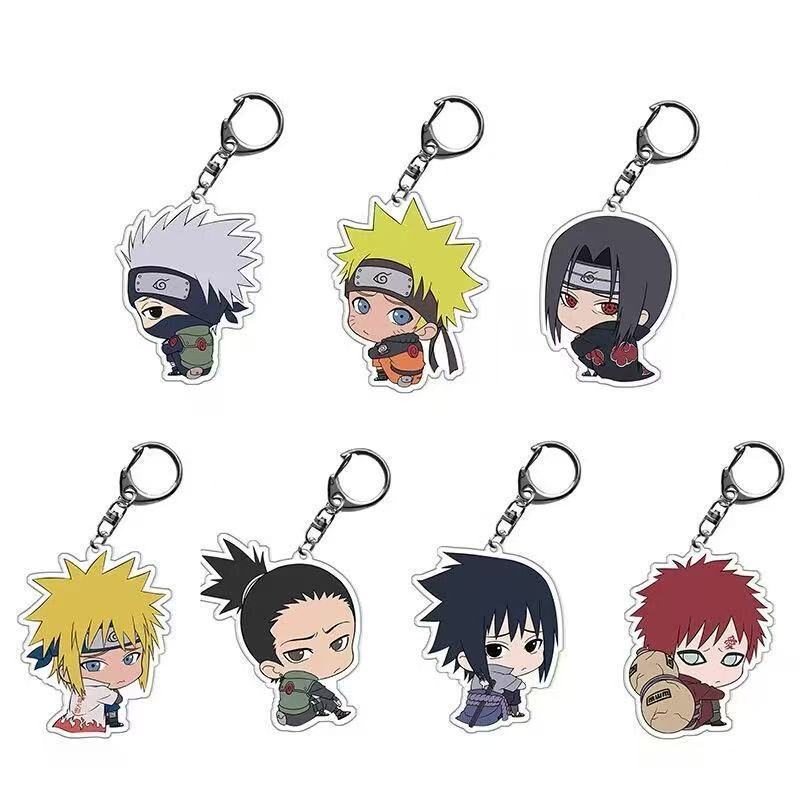 سلسلة مفاتيح أكريليك لطيفة على - مراجعة Anime Merchandise Naruto وسعره