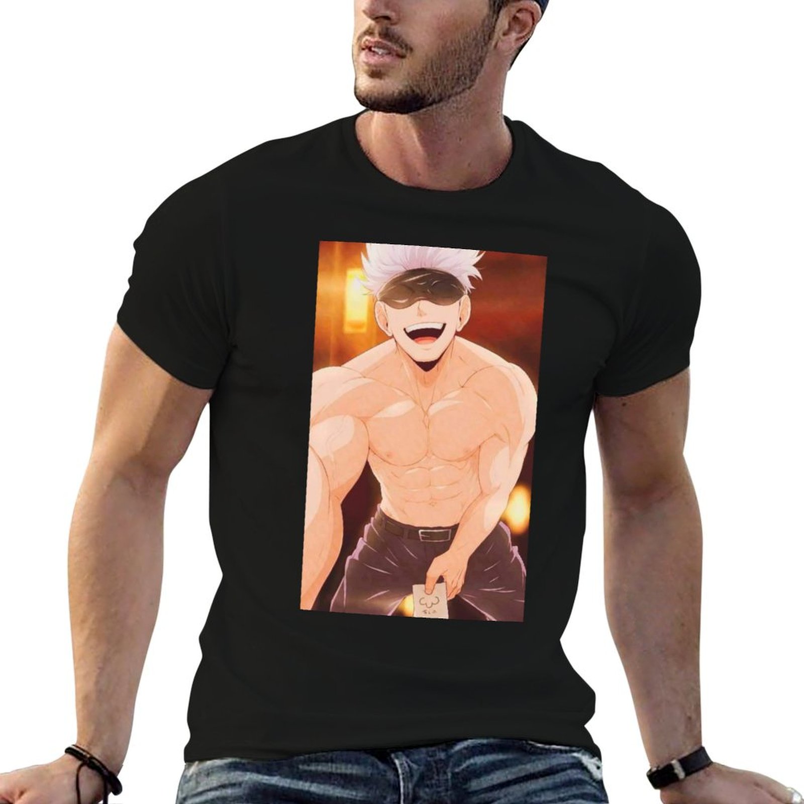 تي شيرت جوجو ساتورو ميرتشاندائ - مراجعة Anime Merchandise T-Shirts وسعره