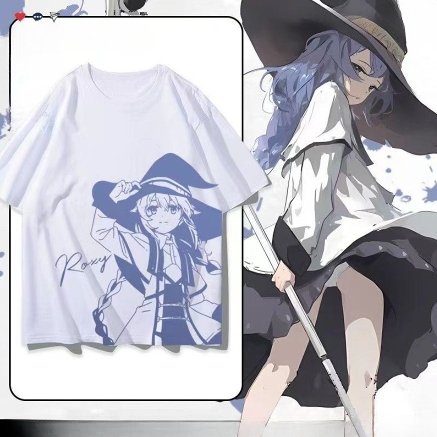 التناسخ العاطلين: تي شيرت Roxy - مراجعة Anime Merchandise T-Shirts وسعره