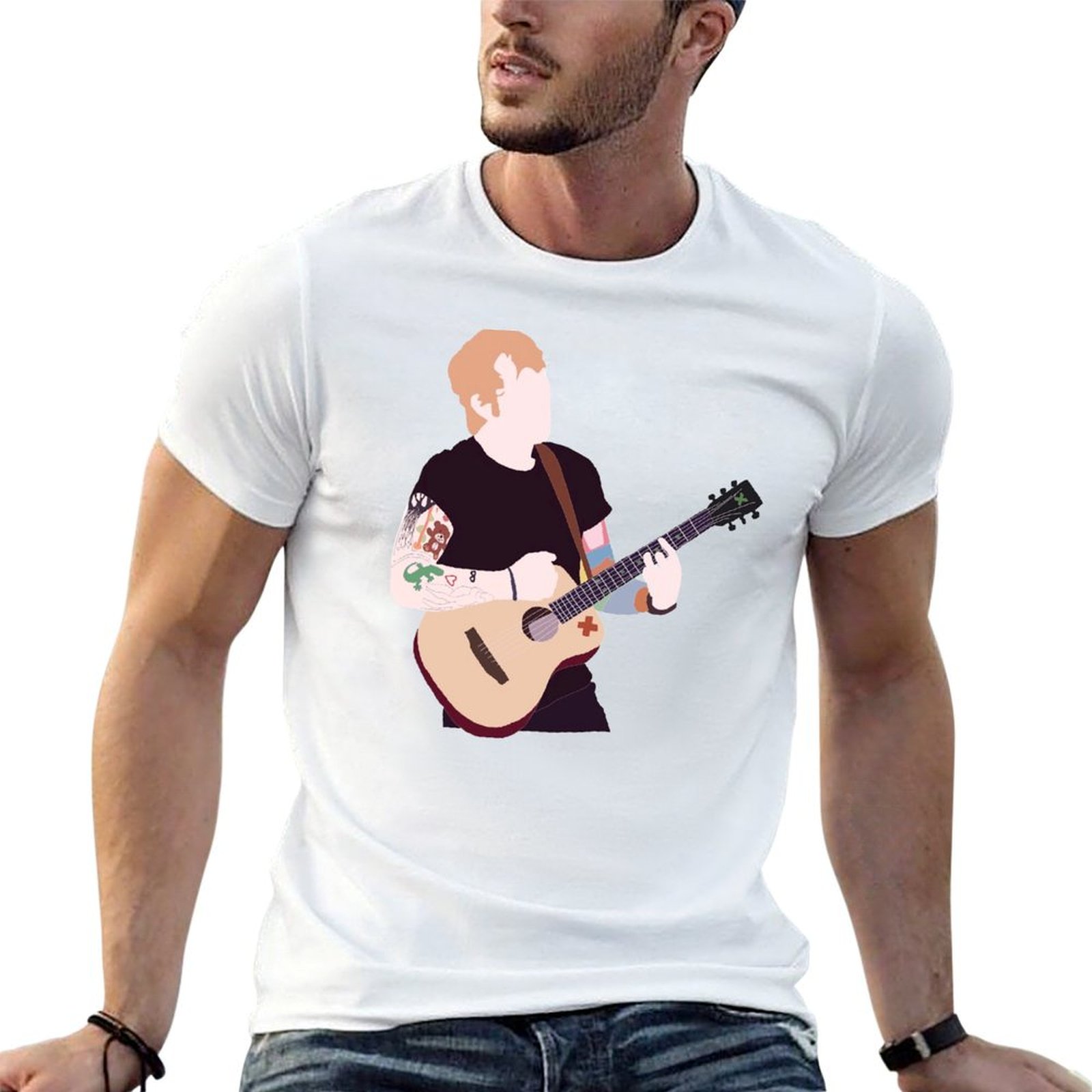 البضائع الرسمية من إد شيران، ت - مراجعة Anime Merchandise T-Shirts وسعره