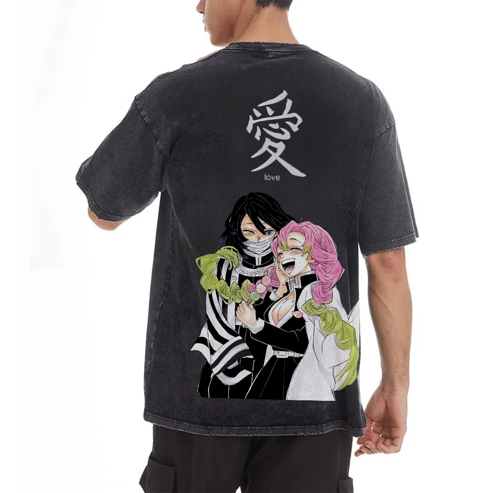 كيميتسو نو يابا تي شيرت مغسول  - مراجعة Anime Merchandise Shop وسعره