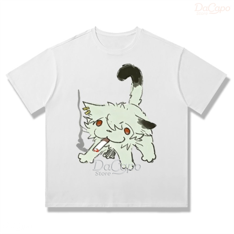 تي شيرت قطني بأكمام قصيرة بطبا - مراجعة Anime Merchandise T-Shirts وسعره