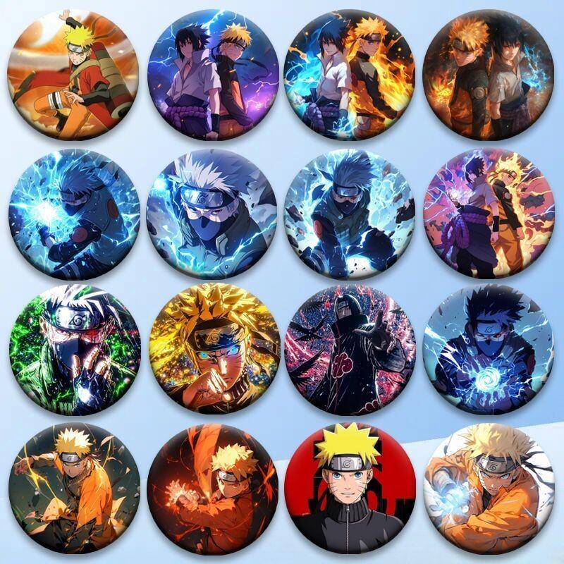 شارة أنمي ناروتو 58 مم من الصف - مراجعة Anime Merchandise Naruto وسعره