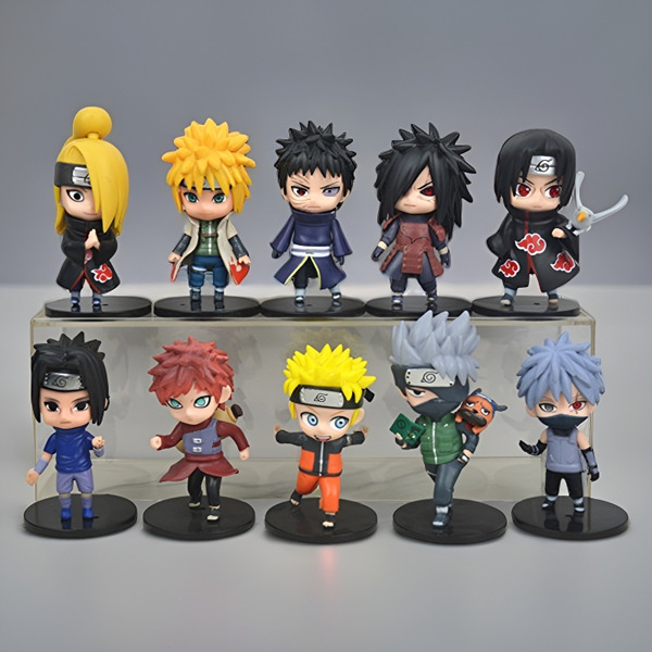 تماثيل ناروتو، شخصيات ألعاب، ز - مراجعة Anime Merchandise Naruto وسعره