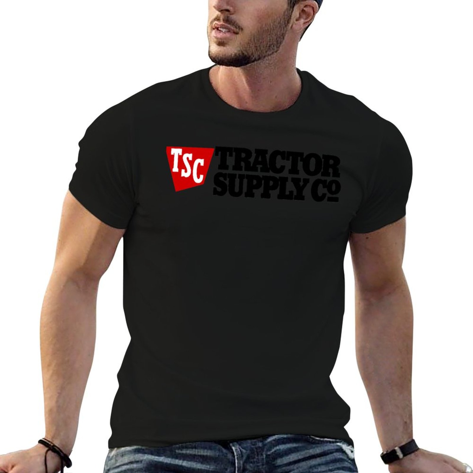 تي شيرت بشعار Tractor Supply T - مراجعة Anime Merchandise T-Shirts وسعره