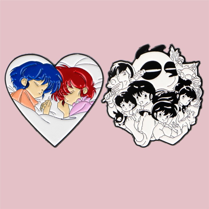 دبابيس وشارات وبروشات مينا بتص - مراجعة Anime Merchandise For Girls وسعره