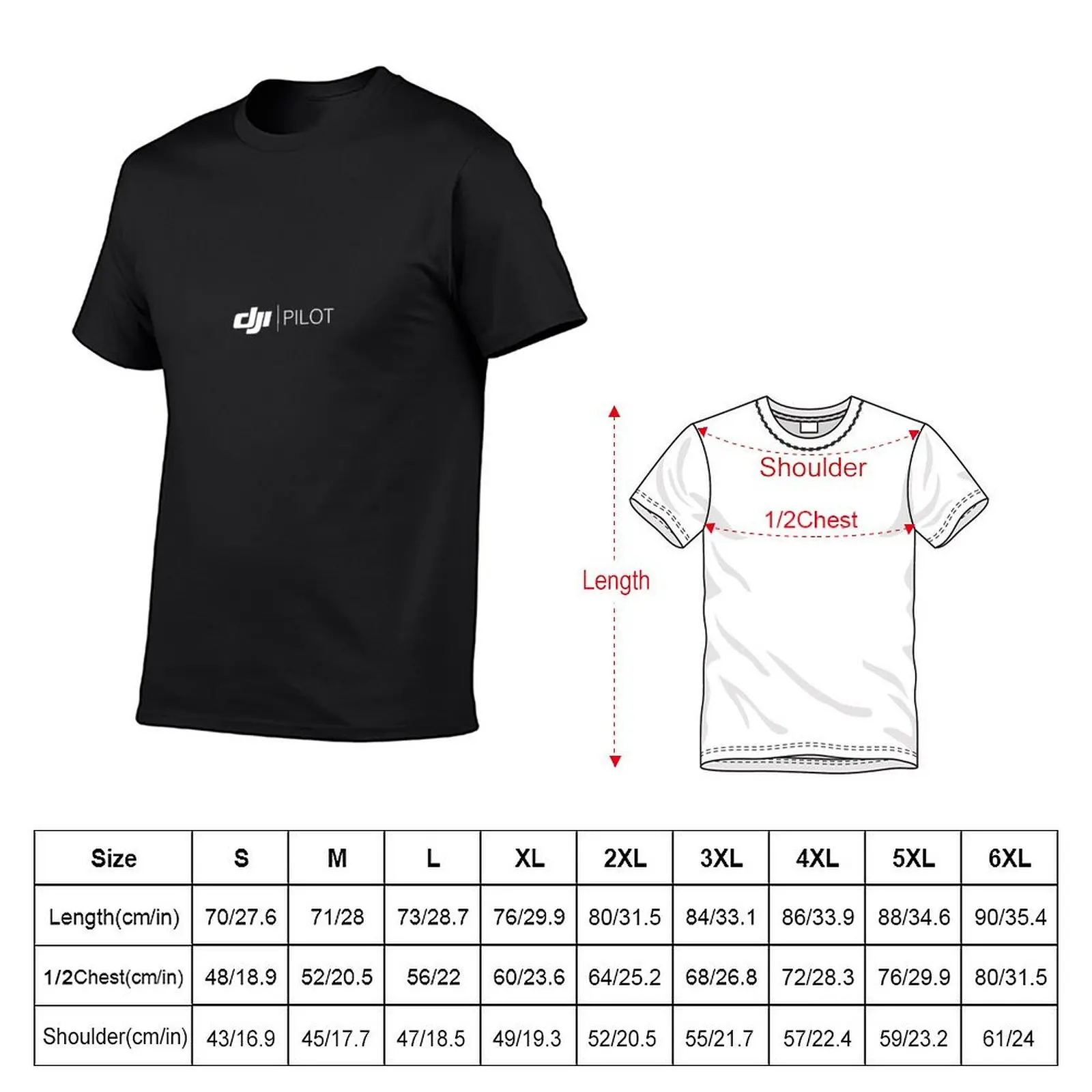 أفضل بائع - تي شيرت DJI Pilot  - مراجعة Anime Merchandise T-Shirts وسعره